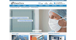 Desktop Screenshot of enertechhealthcare.com